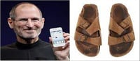 Steve Jobs' sandals auctioned for 60-80thousand dollars!!!